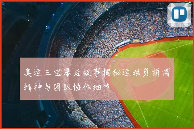 奥运三宝幕后故事揭秘运动员拼搏精神与团队协作细节