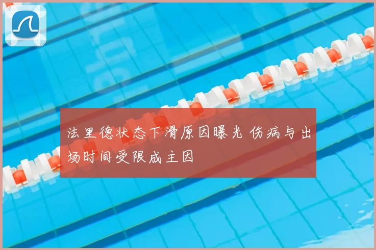 法里德状态下滑原因曝光 伤病与出场时间受限成主因